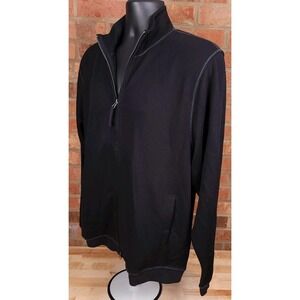 Maus & Hoffman Delray Cotton Active Medium Long‎ Sleeve Full Zip Black